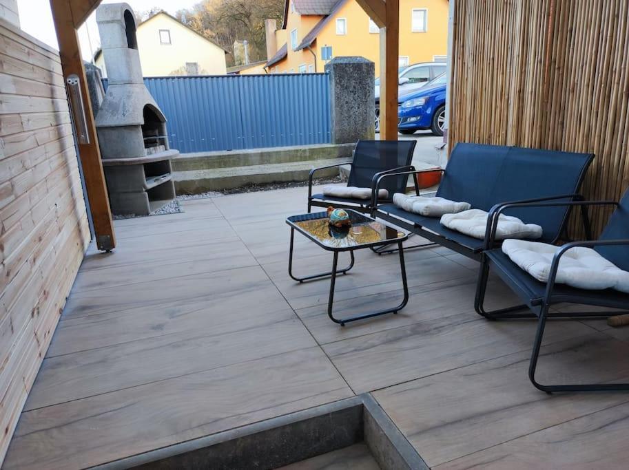 Suite 13 Loft Mit Terrasse Teublitz Exterior photo